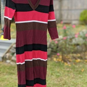 Trina Turk Tani knit dress. Pretty colors. Nice fit. Worn on two occasions.